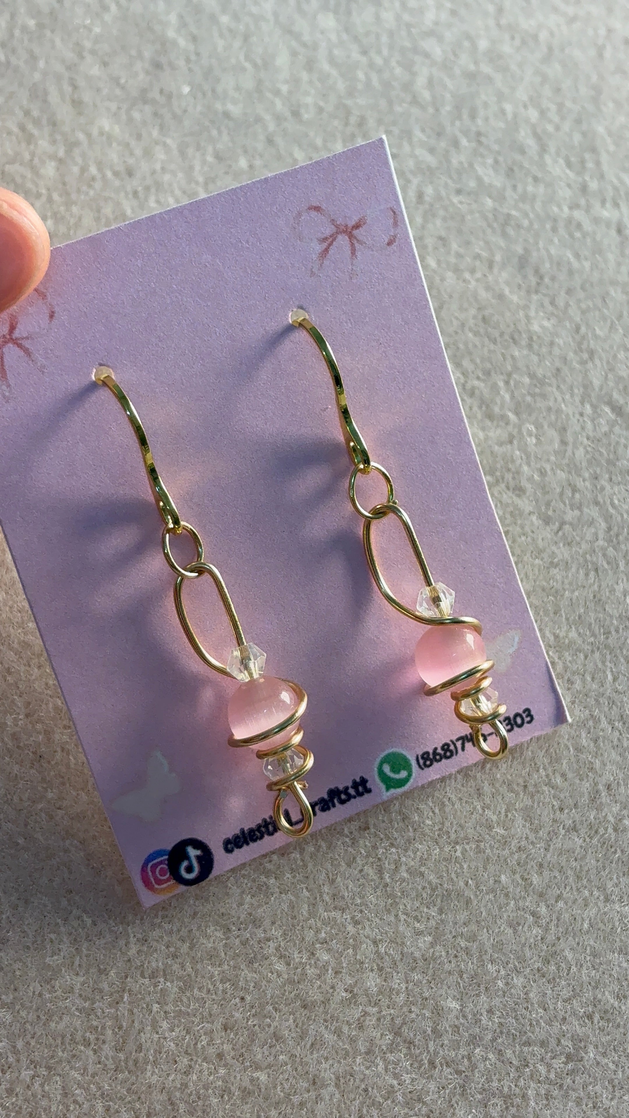 Cosmic earrings