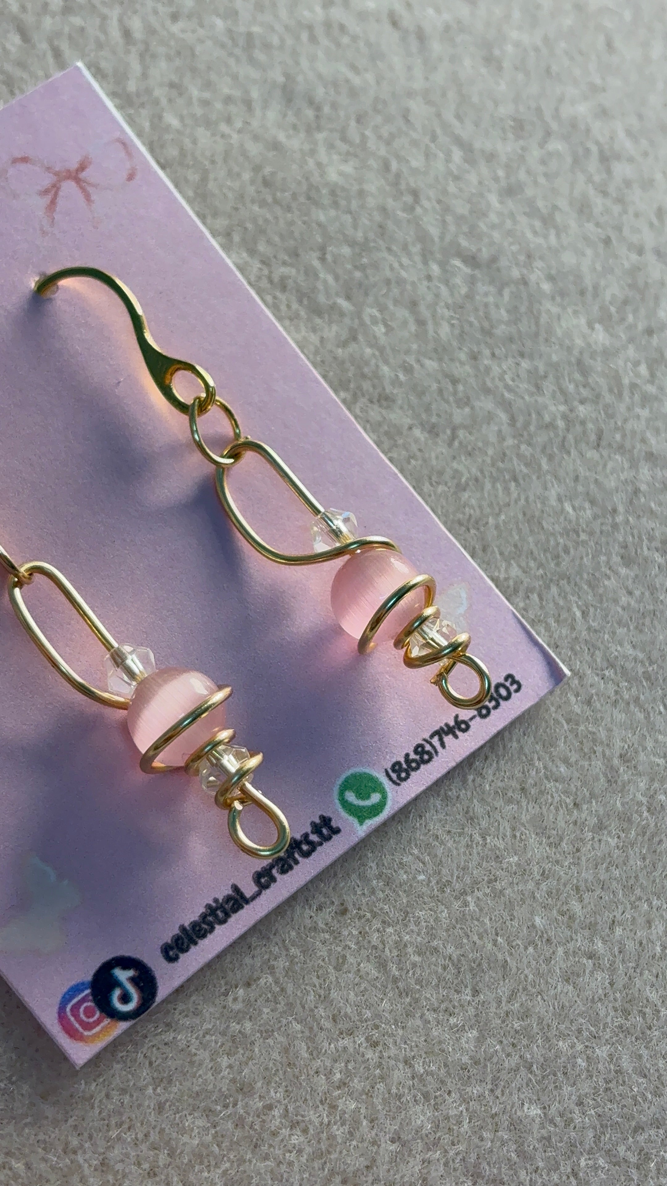 Cosmic earrings