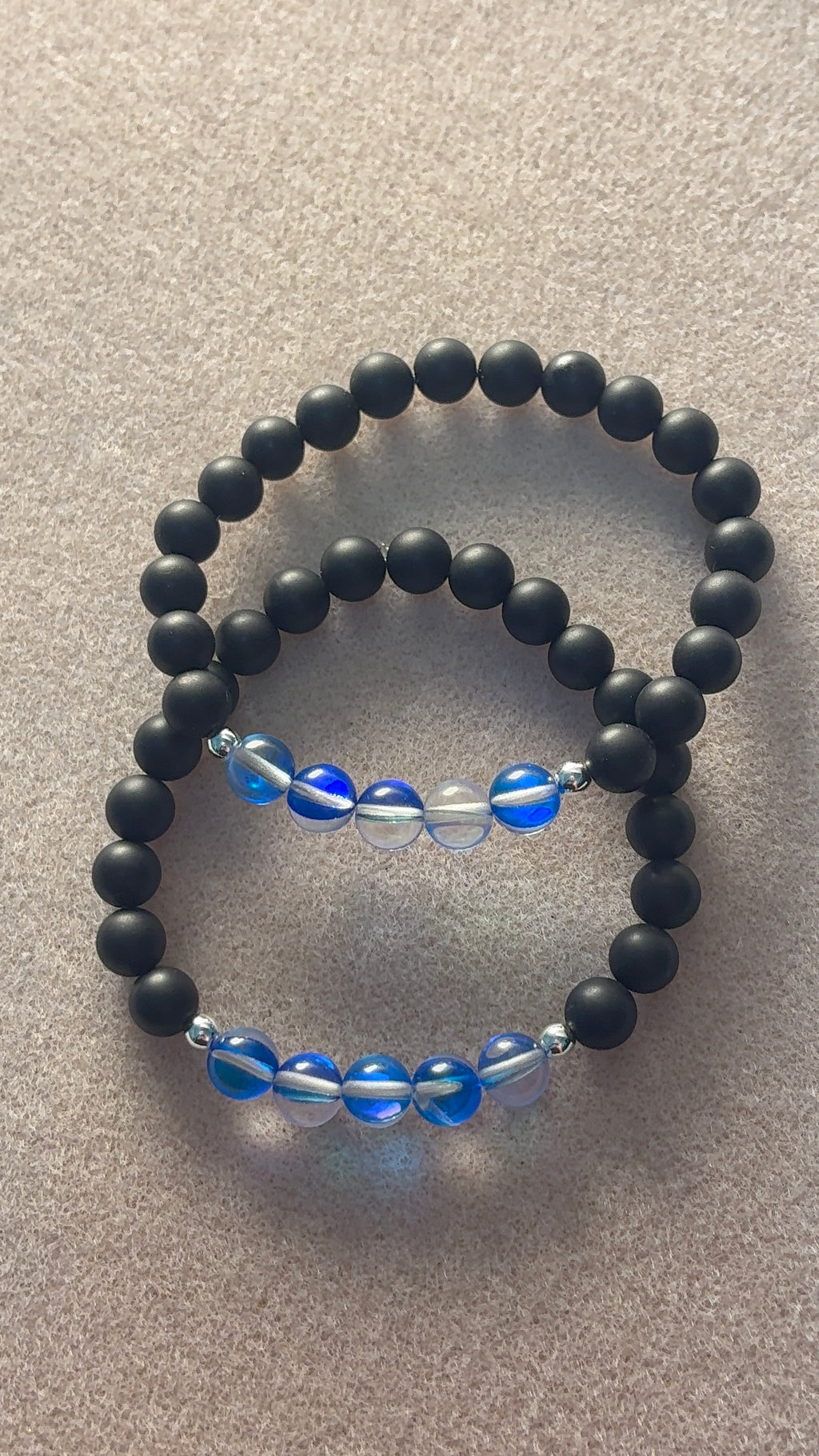 Unisex - electric blue bracelet