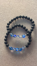 Unisex - electric blue bracelet