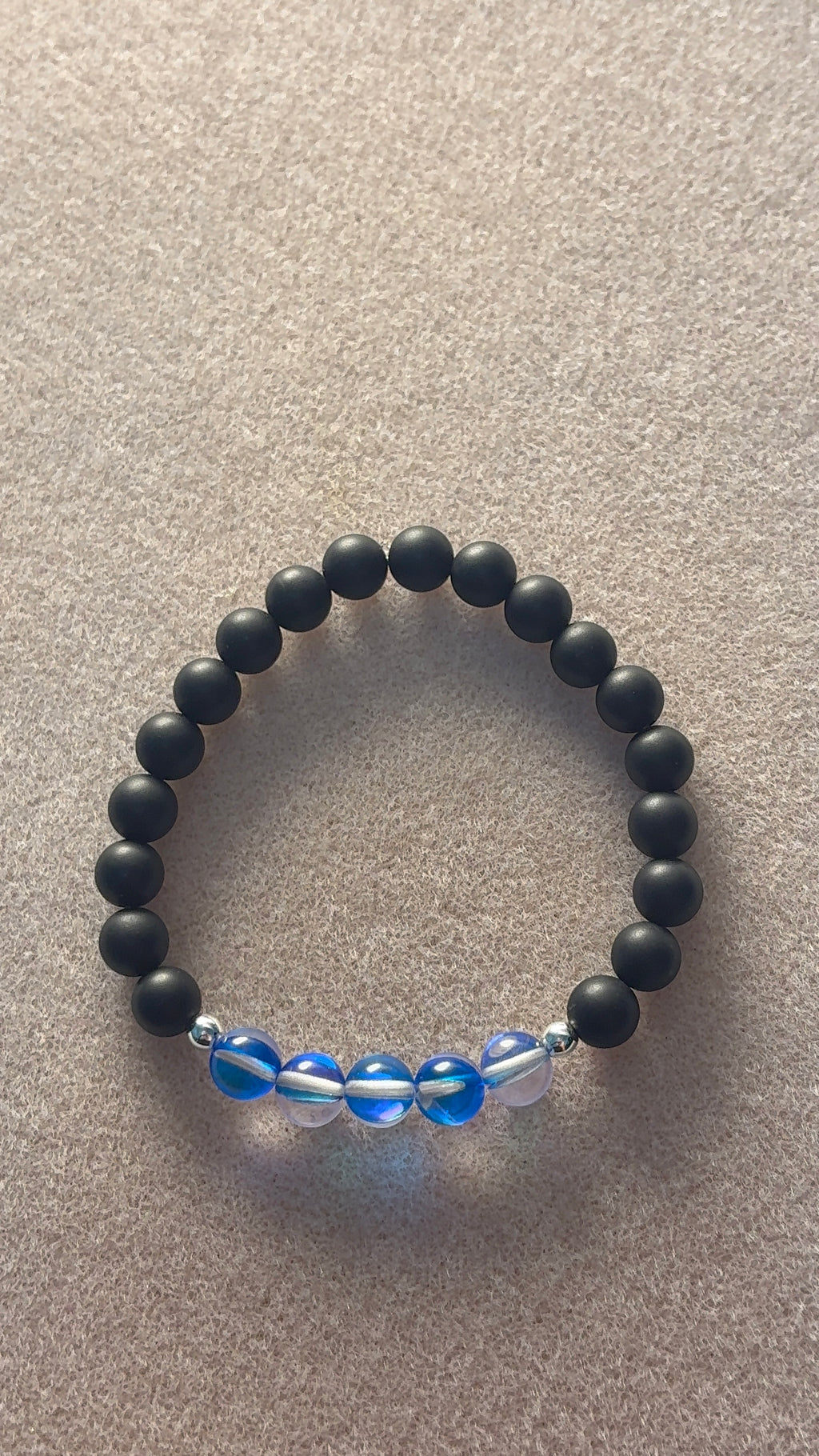 Unisex - electric blue bracelet