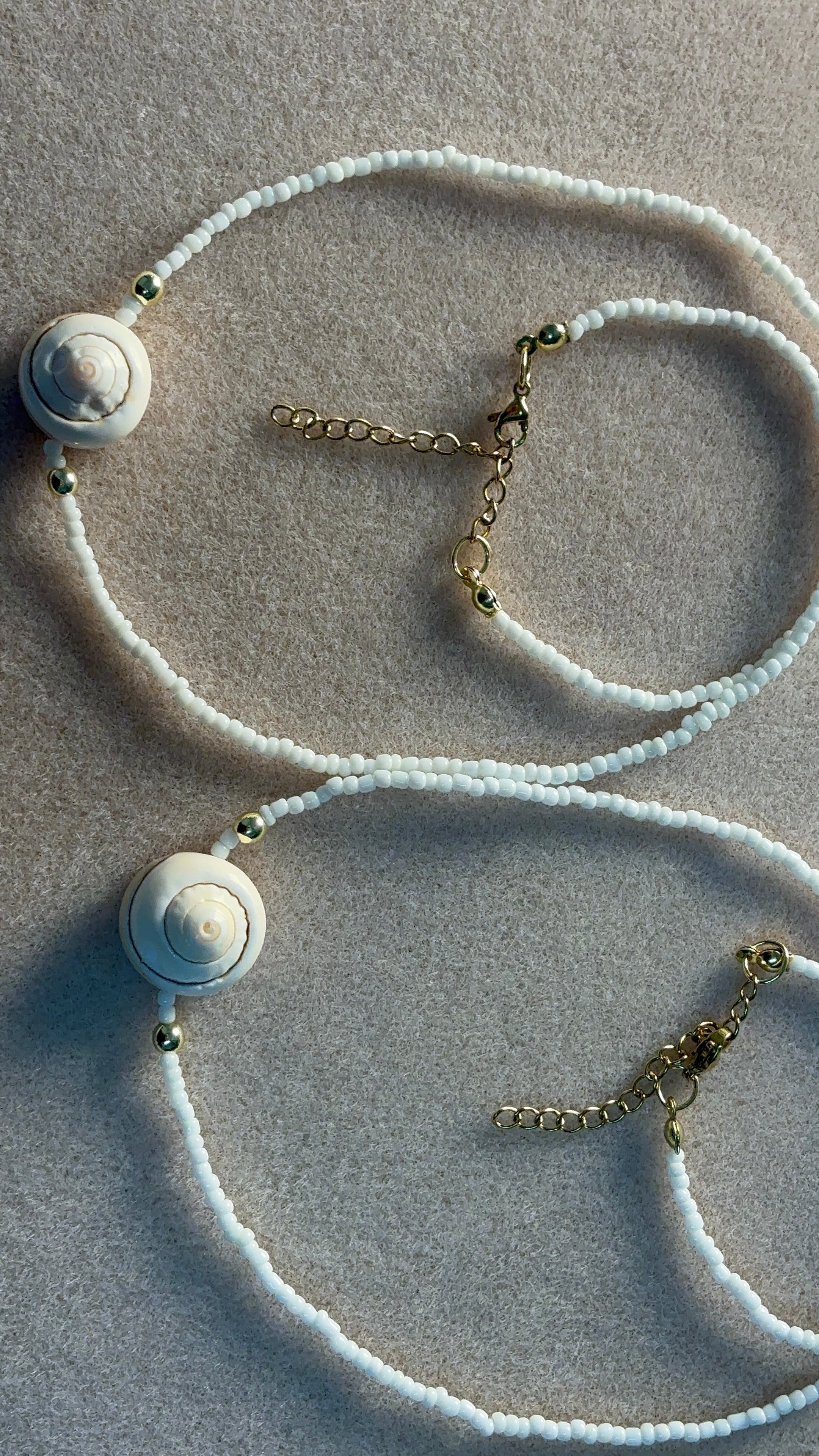 Pacific cat-eye Shell Necklace