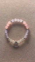 HK - pink and purple bracelet