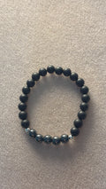 Unisex bracelet - Non magnetic synthetic hematite