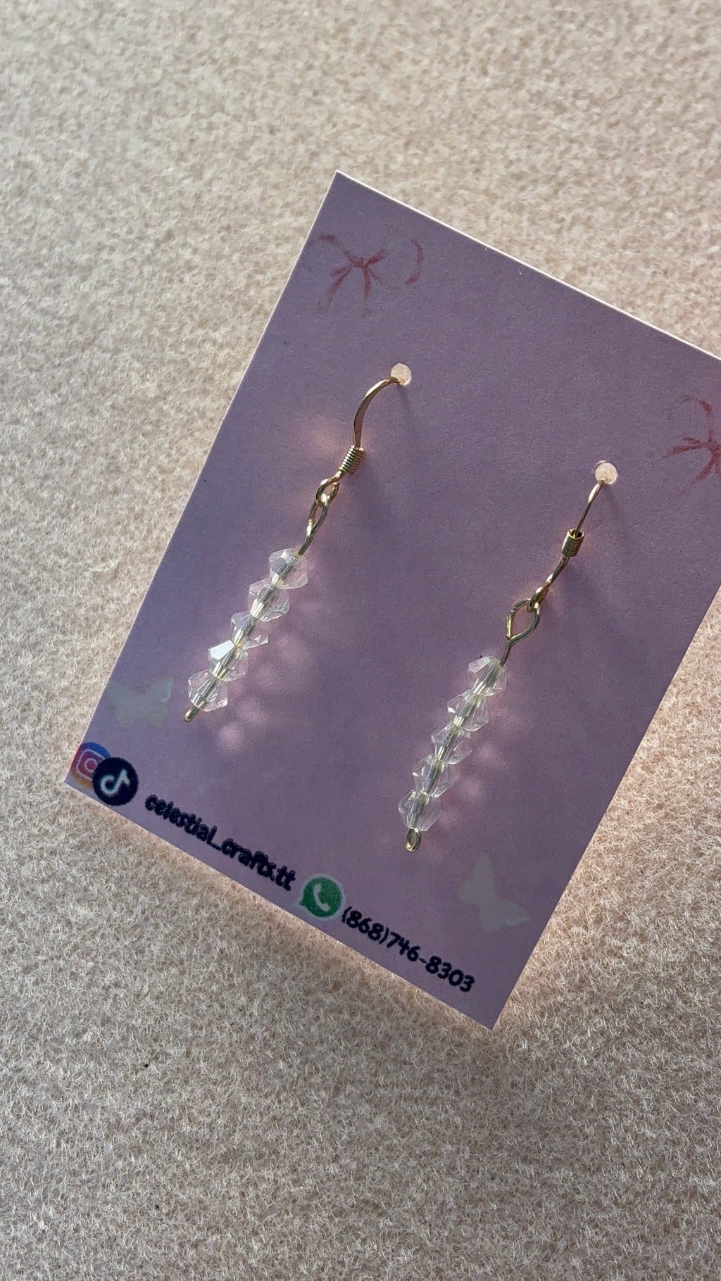 Sparkle earrings - stainless steel