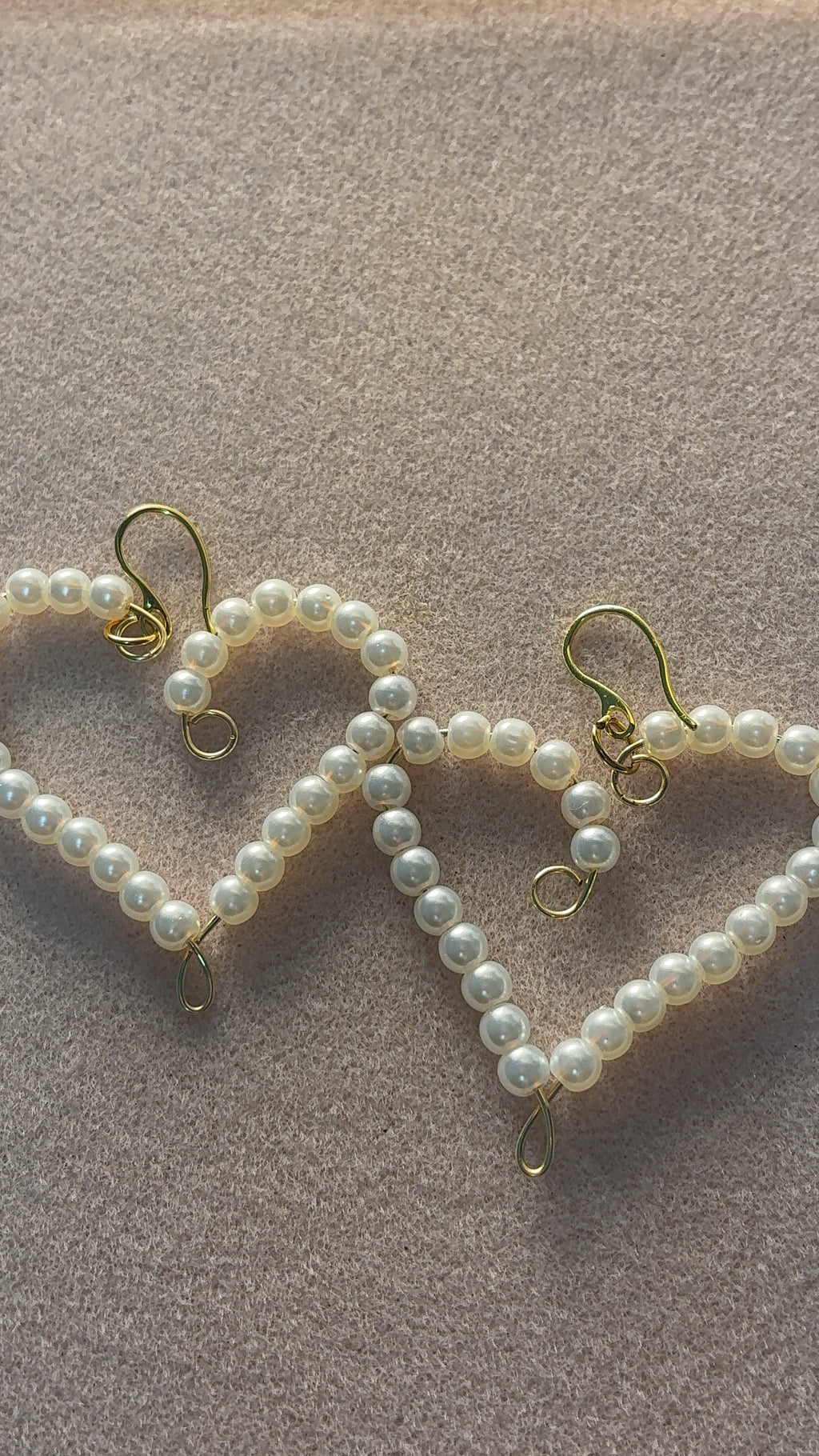 Pearl Wire Earrings