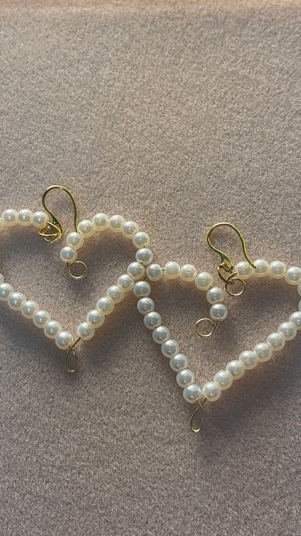 Pearl Wire Earrings