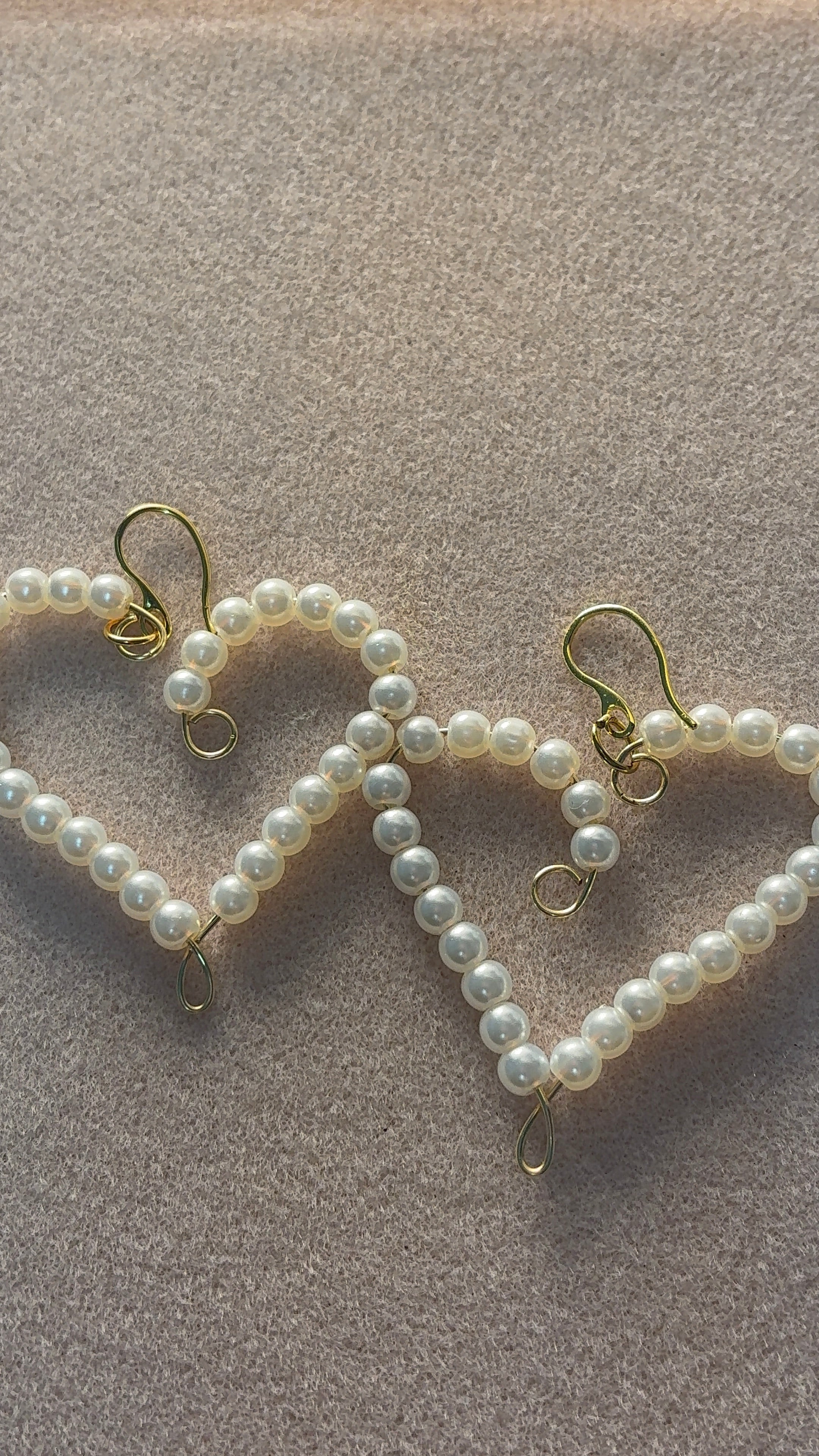 Pearl Wire Earrings