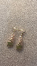 Hibiscus earrings